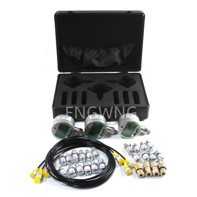 Universal 3 Digital Hydraulic Pressure Test Kit Hydraulic Gauge Test Tool For Excavator Construction Machinery1