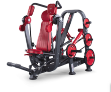 Plate loaded gym fitness equipment pullover machine