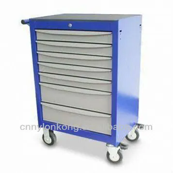 Garage Workshop Two-door Wall Cabinet with Polypropylene Frame and Stainless Hooks