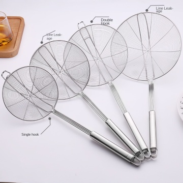 Thickening Round Wire Leak Ladle for Meat and Noodles