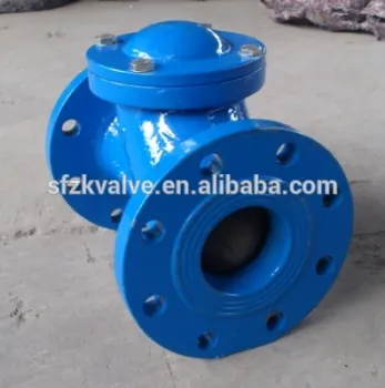 ball type check valve with flange (pn10/ pn16) china manufactury