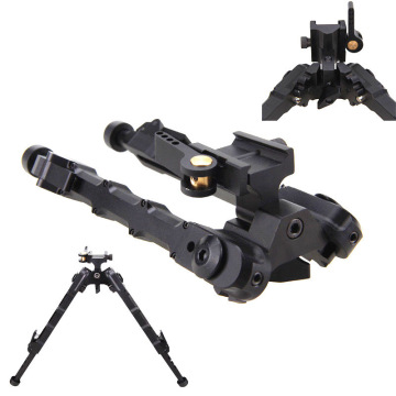 Quick Release Swing Rotate Multifunctional Telescopic Tactical Metal Tripod Stand