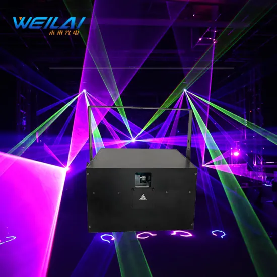 Wholesale Full Color RGB Animated Laser Light for Outdoor Stage Shows