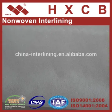 (3010)Polyester&Nylon Fusing Suzhou Nonwoven Fusible Interlining&Lining for Garment