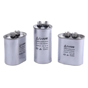 CBB65 Dual Run Capacitor: 30uF, 300VAC - Essential Part for Air Conditioner Motors