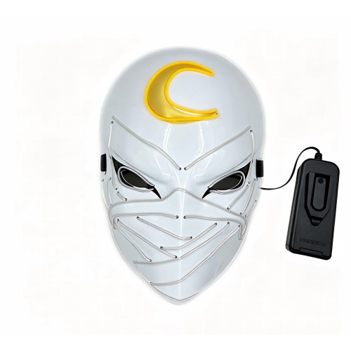 Moon Knight LED Light Up Cosplay Mask