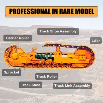 Top Roller Assembly Upper Roller for Hyundai R80 Mini Excavator Carrier Roller