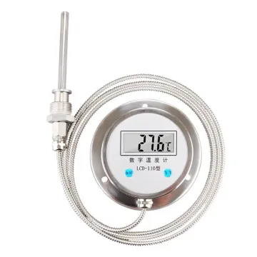 Flexible Capillary 10m Digital Temperature Gauge -10 to 70°C Smart Display Thermometer Factory