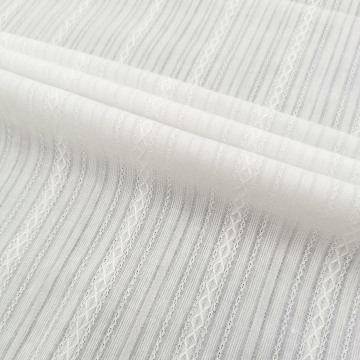SISITEX Leaf Spot Jacquard Fabric Cotton for Spring/Summer Women's Dress