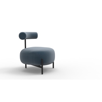 Nordic Office Chair High-grade Fabric Luxury Single Seater Sofa Accent Lounge Chairs