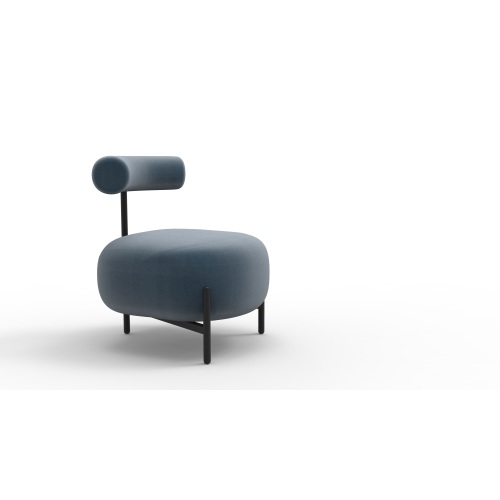 Nordic Office Chair High-grade Fabric Luxury Single Seater Sofa Accent Lounge Chairs