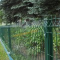 Security galvanized 3D welded wire mesh fence panels