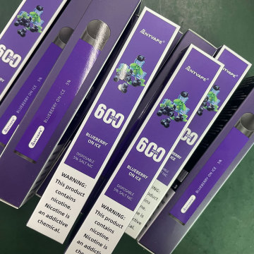 Bang ปากกา Vape ที่ใช้แล้วทิ้ง 600 ไพพ ...