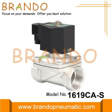 1 1/4&#39;&#39; Paslanmaz Çelik Buhar Solenoid Valfı 220V