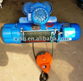 CD, MD type wire rope electric hoists