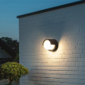 Aplique de pared LED de forma redonda impermeable al aire libre 7W