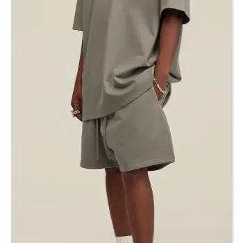 Men's Loose Casual Capris - Heavyweight FOG Youth Trendy Shorts for Summer