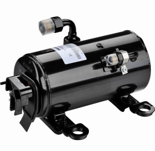 12V Compressor for Tractor Cabin Air Conditioning Independent of Main Engine