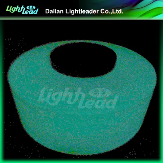 100% polyester glow knitting yarn