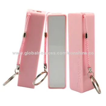2,600mAh Emergency mobile phone chargers with Pleasant Perfume, good for promotion