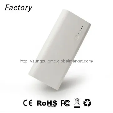 Netural white 10000mah /11000/ 13000mah power bank tablet charger