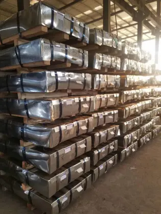 Shandong regular spangle galvanized steel metal iron plate