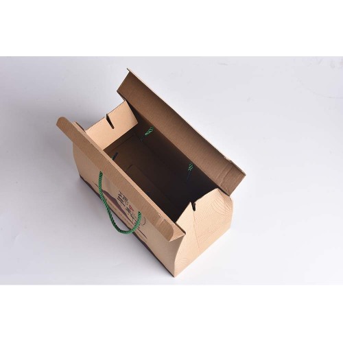Luxury Corrugated Portable Gift Box