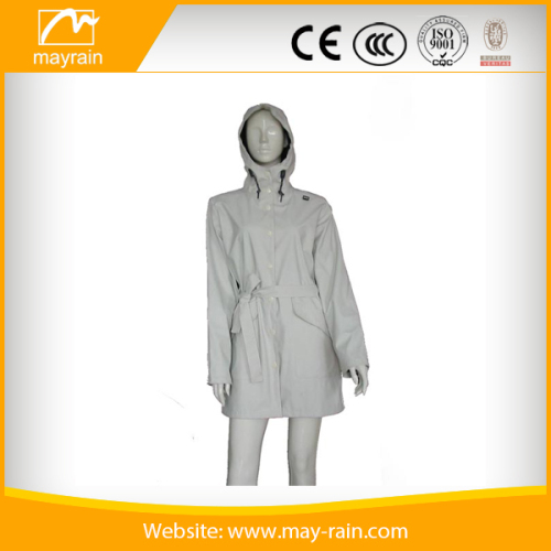 OEM rain coat factory breathable PU rain jacket