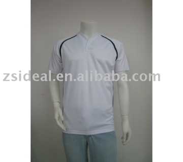 Men's knitted cooldry sportswear rugby shirt