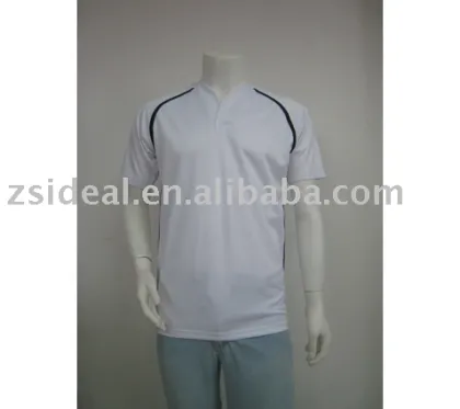Men's knitted cooldry sportswear rugby shirt
