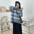 Large size knit tops autumn and winter