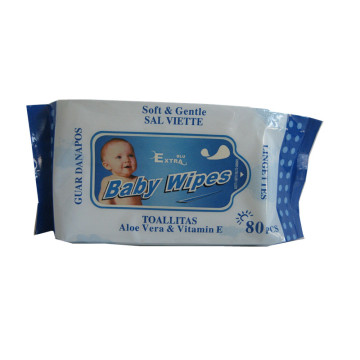 Best verkopende aangepaste print baby tedere natte doekjes