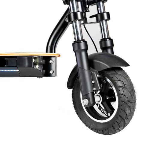 Neumático gordo plegable dual motor de scooter eléctrico