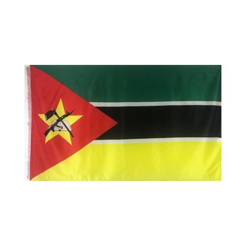 Factory Custom Mozambique National Banner Polyester Flags