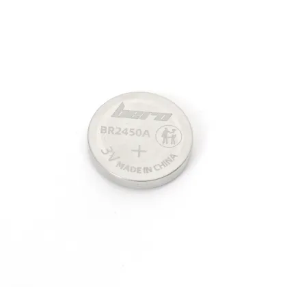 3V Lithium Fluorocarbon TPMS Button Batteries BR2450A