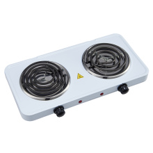 Double hot plate electric stove 2000W