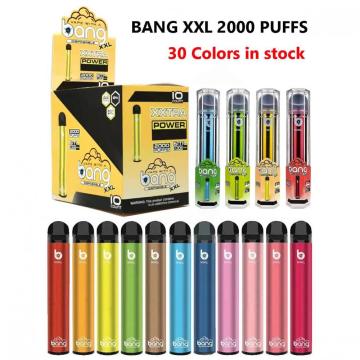 Kit descartável VAPE BANG XXL 2000 Puffs