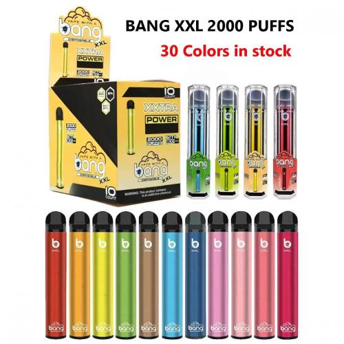 Bang xxl Vape descartável em chamas