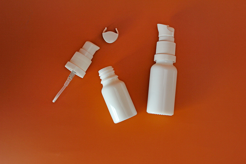 Emulsion Bottle With Pump Head