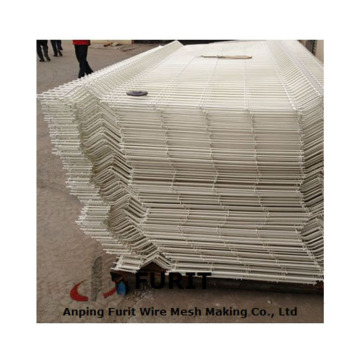 White Fence Panels and Metal Fencing Mesh Sheets