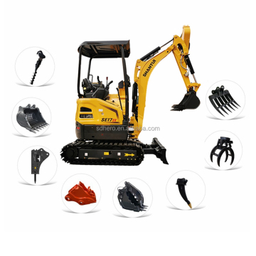 SHANTUI Brand New 1.8 Ton Hydraulic Crawler Excavator SE17SR - China Mini Excavator Price