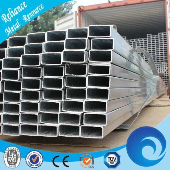 BS1387 ERW CONSTRUCTION GALVANIZED GALVANIZING RECTANGULAR STEEL PIPE
