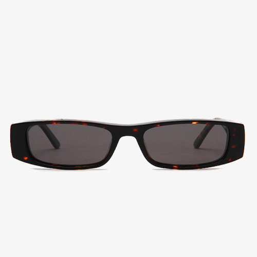 Y2K Style Transparent Rectangle Acetate Sunglasses
