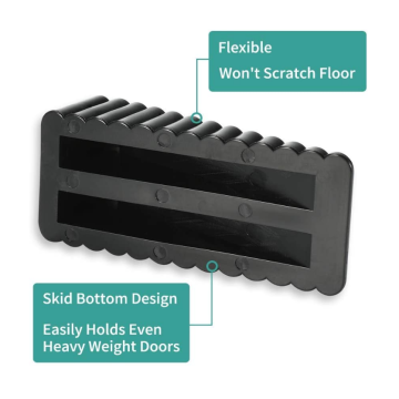 大型頑丈なゴム製ドアストッパーくさび