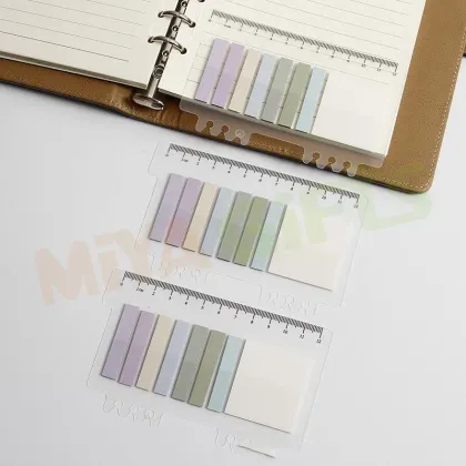 Custom Color Thin Book Reading Diary Sticky Notes