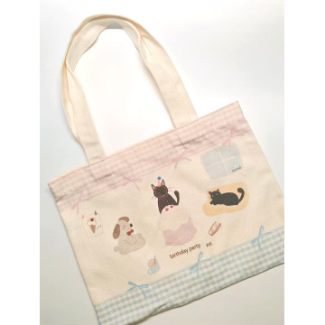 Stylish Canvas Bag for Shopping and Carrying