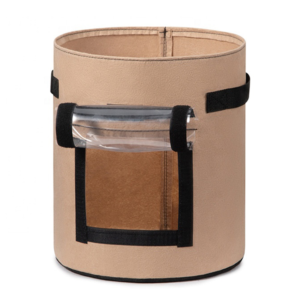 Potato Grow Bag with windows