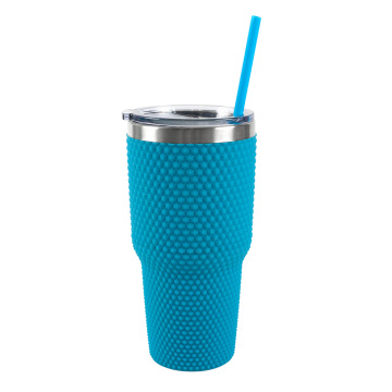 ขายส่งเครื่องดื่มกาแฟพลาสติกเพชร 30 ออนซ์ 30 ออนซ์