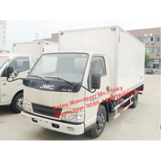 JMC Ice Cream Truck 1-3Ton Refrigerator Van Trucks For Sales