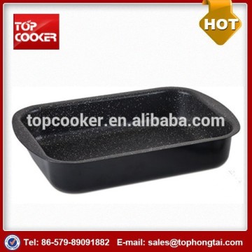Press Aluminum Marble Coating Roasting Pan